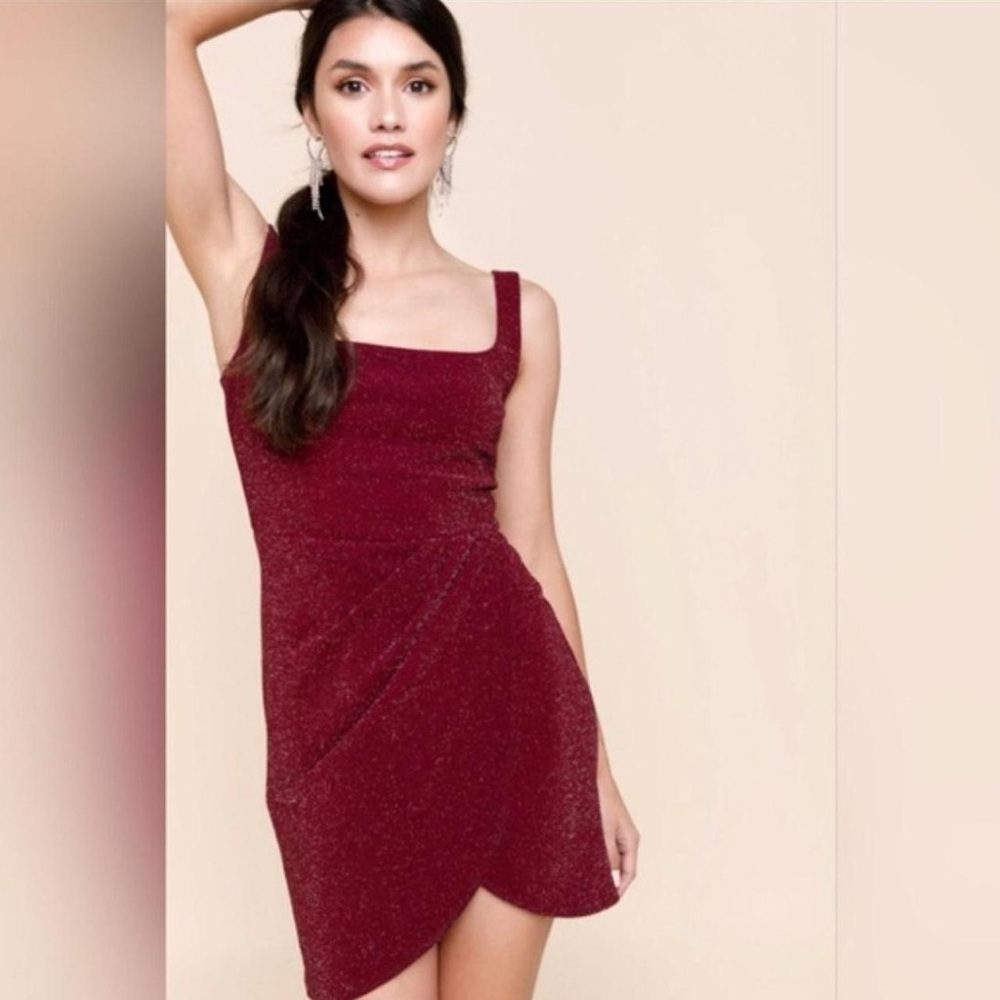 Francesca’s Dee Elly Tulip Hem Dress